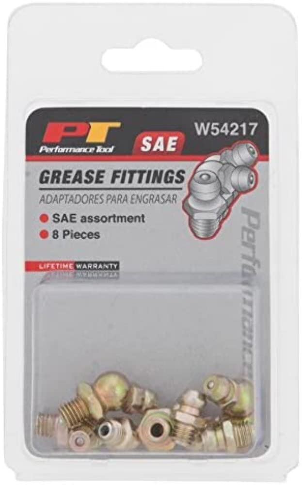 W54217 Wilmar SAE Grease Fitting Assortment, 8 Piece