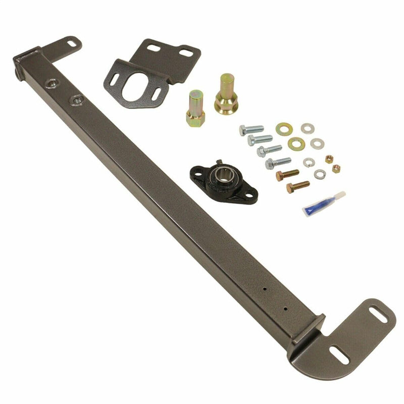 Steering Stabilizer Bar BD Diesel 1032003; Incl. Steering Box Support/Sector Shaft Bolt/Bearing Assy/Hardware/Thread Lock