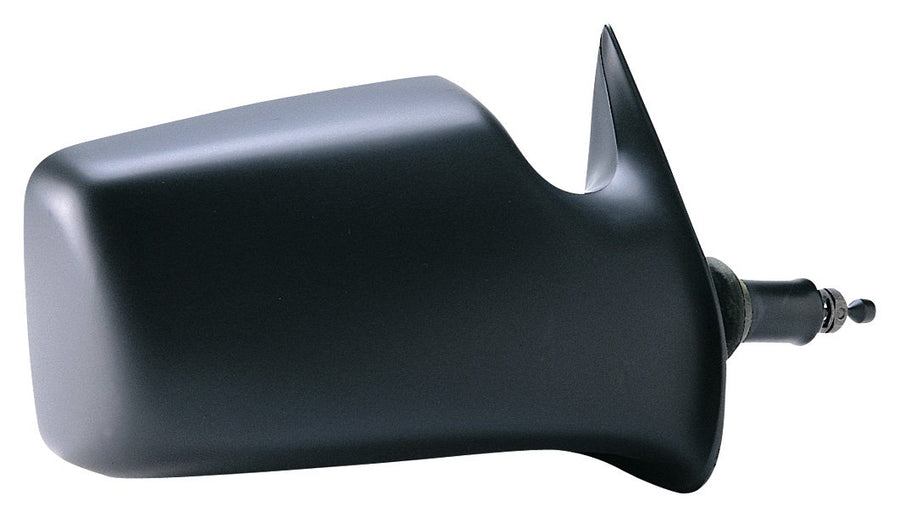 Mirror Passenger Side for Chrysler Town & Country, Dodge Caravan, Plymouth Voyager, Black, Manual Remote