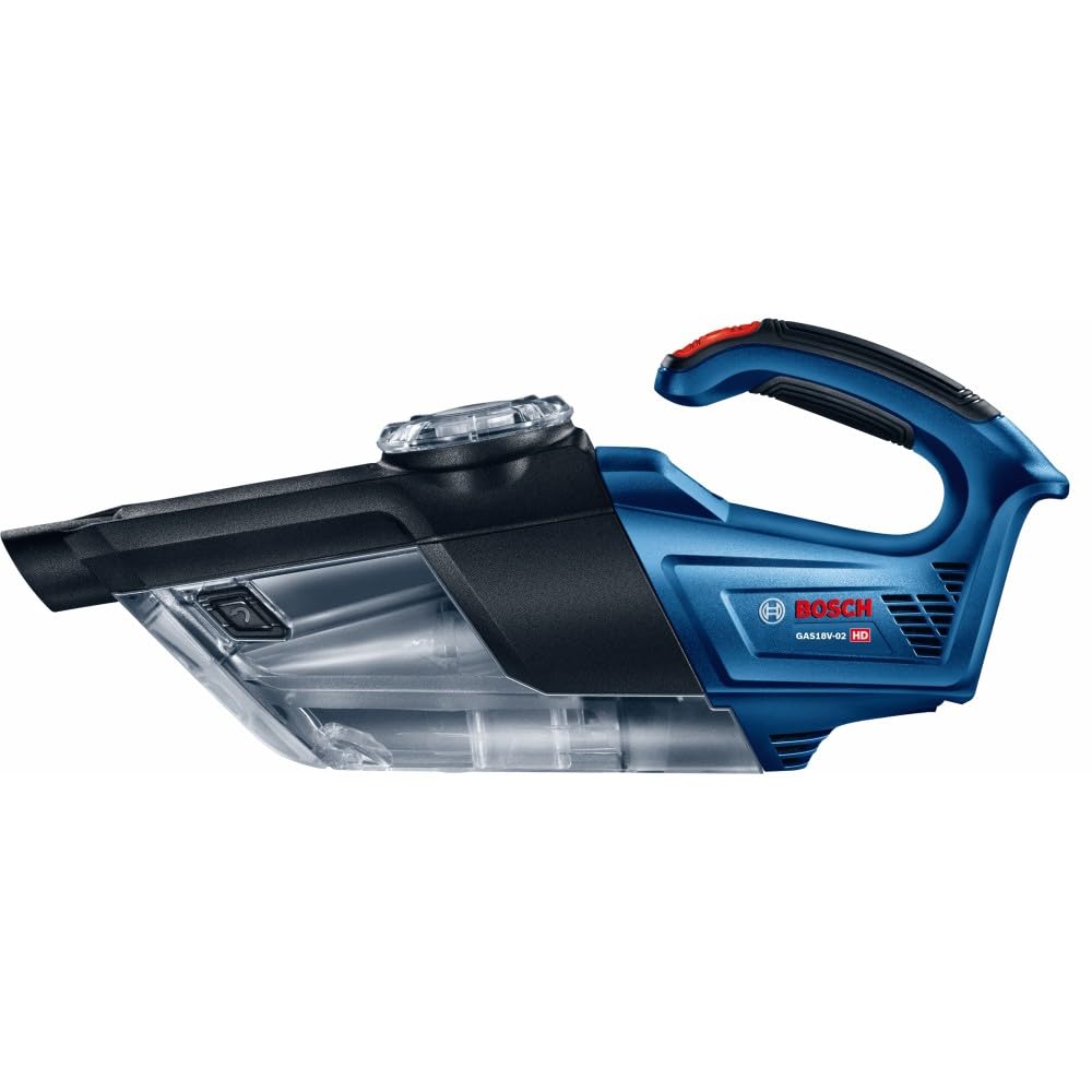 18V Bosch GAS18V-02N Handheld Vacuum Cleaner, Battery Not Included