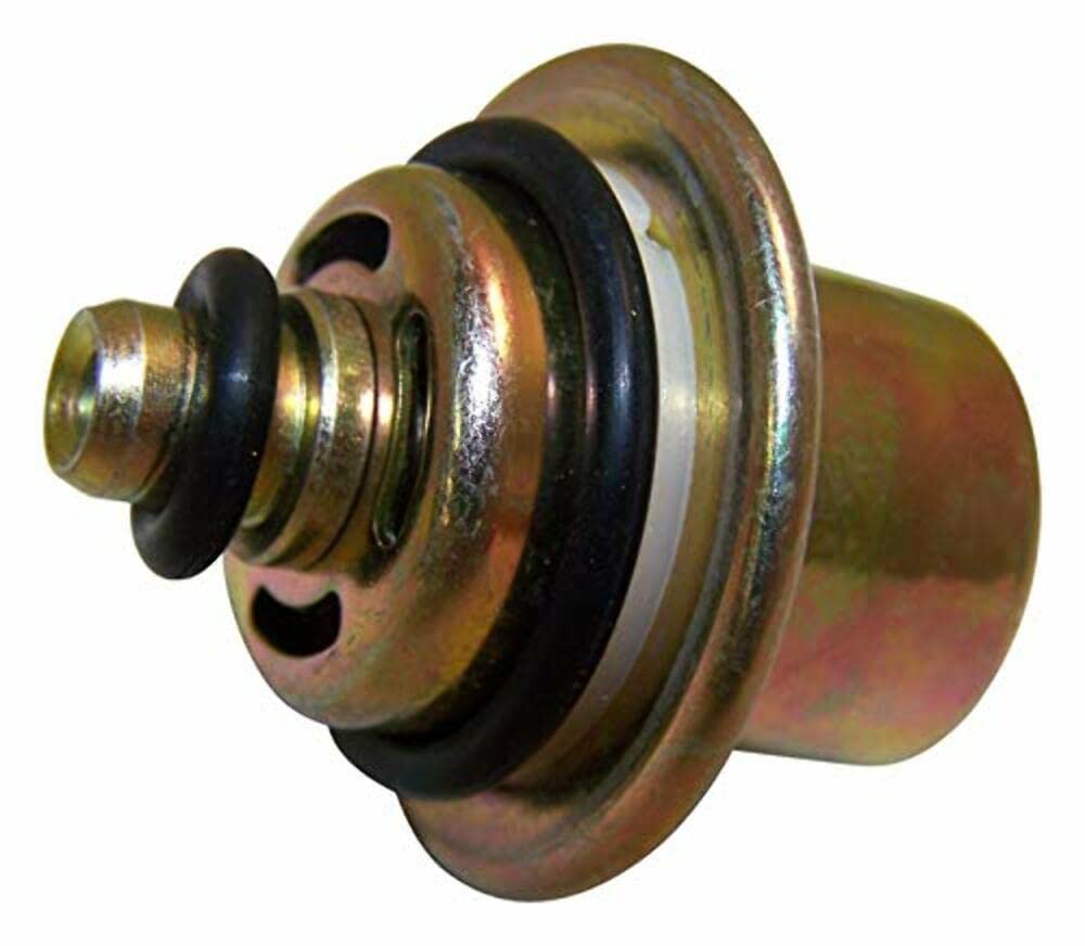 Automotive Crown Fuel Pressure Regulator Air and Fuel Delivery, Black, Zinc