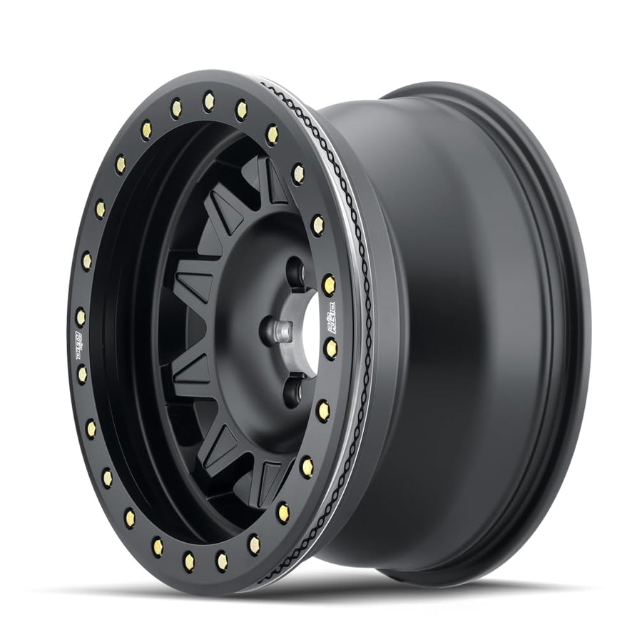 DIRTY LIFE Matte Black ROADKILLRACE 17X9 Blank -14MM 71.5MM