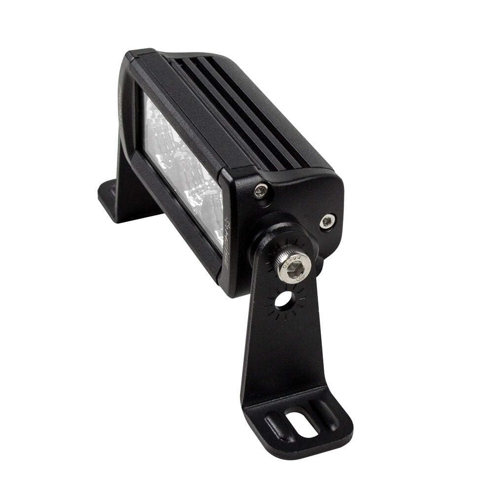 5 1/2 inch Heise Single Row Slimline Light Bar (HE-SL550), Black