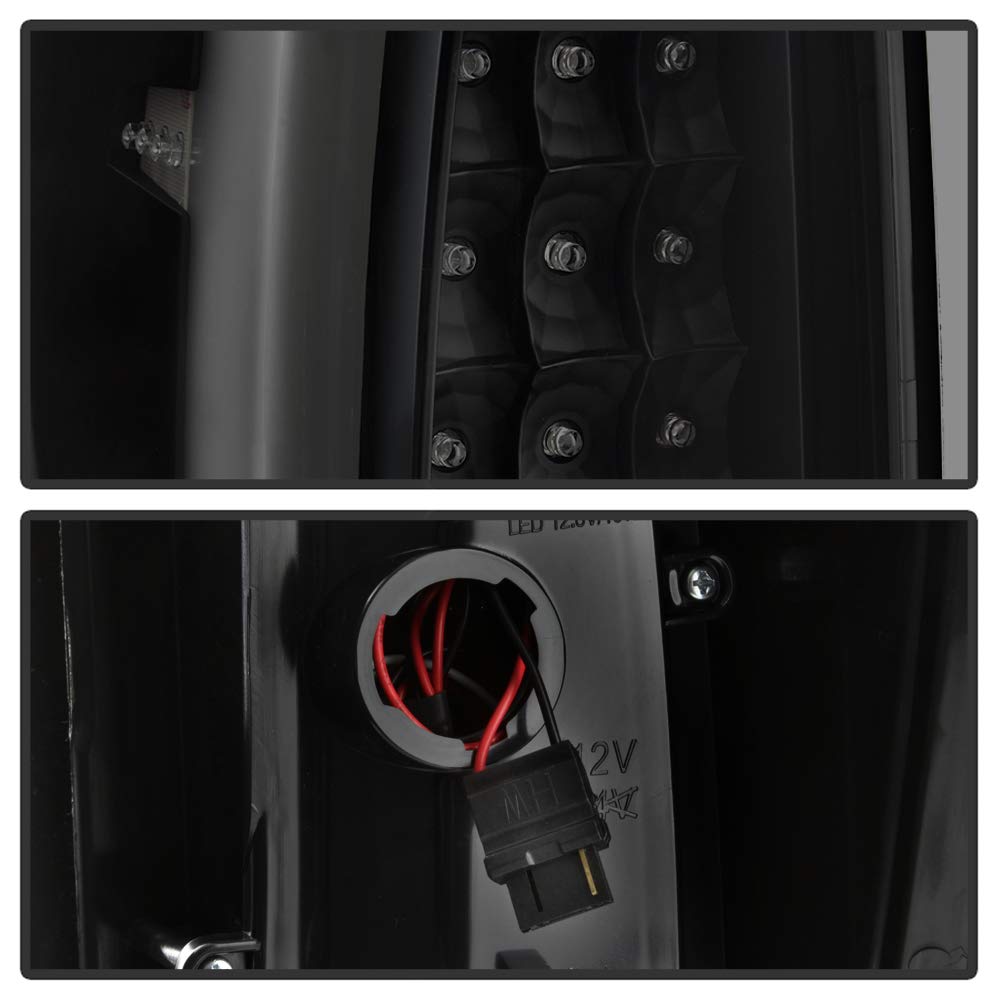 Chevrolet Avalanche xTune 02-06 LED Tail Lights - Black Smoke (ALT-ON-CAV02-LED-BSM)