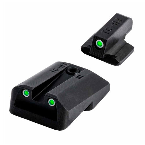Glow-in-the-Dark Tritium Handgun Night Sights for 1911 Pistols, 270 Front / 450 Rear