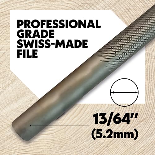 Oregon Chainsaw 12 Pack File Pack 7/32" # 70502 Works On All Models With 3/8 And .404 Pitch Chains