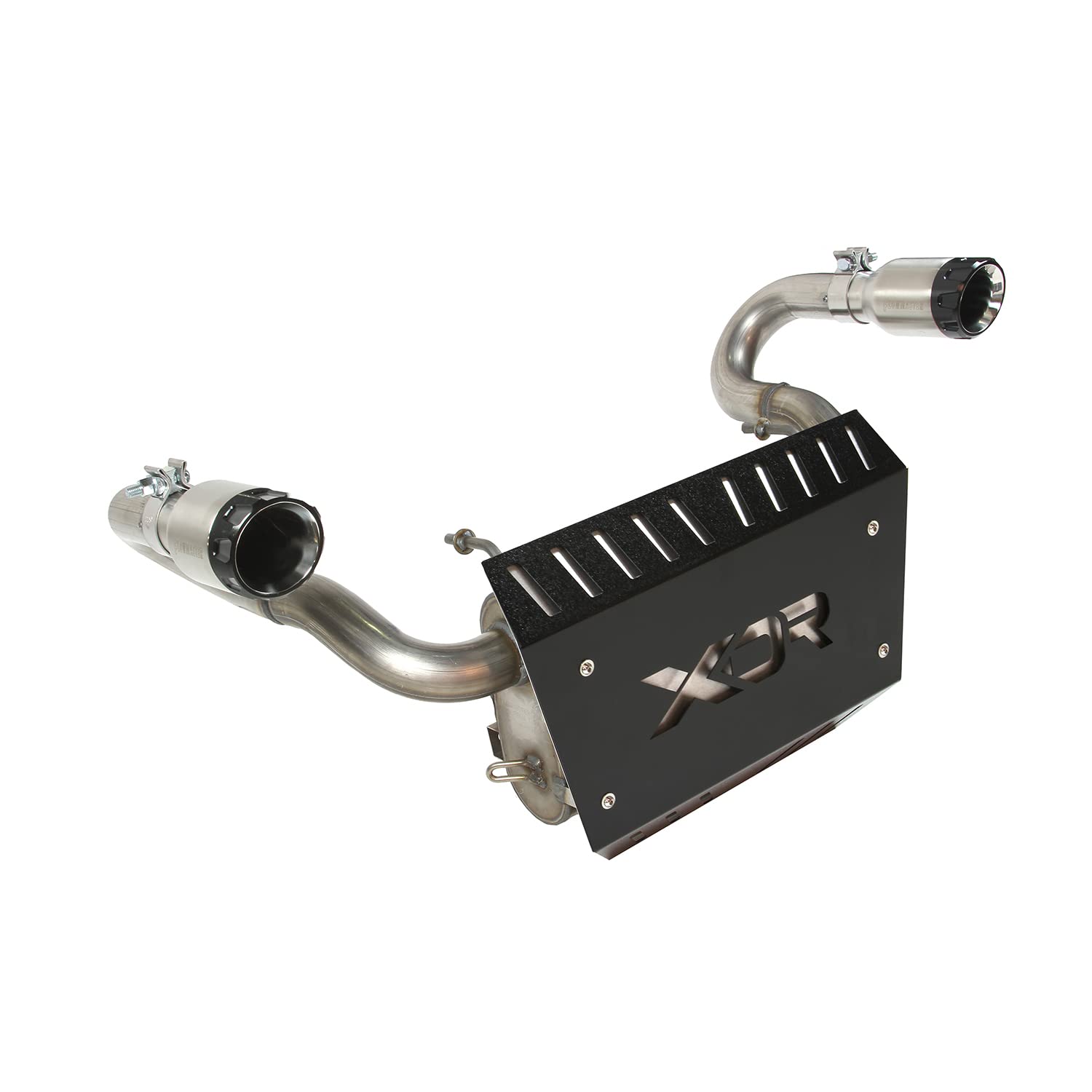 UTV Slip-On Muffler System XDR 7512 409 Stainless Steel Compatible with 2014 Polaris RZR XP 1000