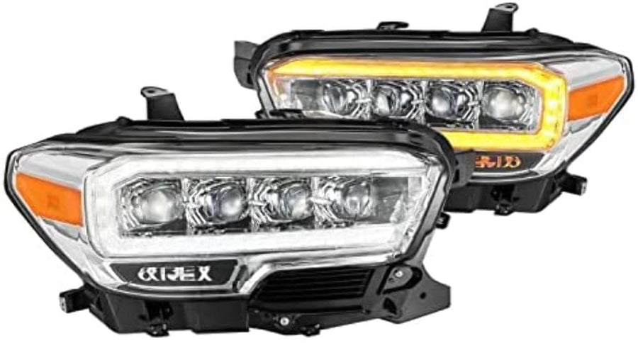 880706 AlphaRex USA Nova Series Projector Headlights fits Toyota Tacoma,Clear
