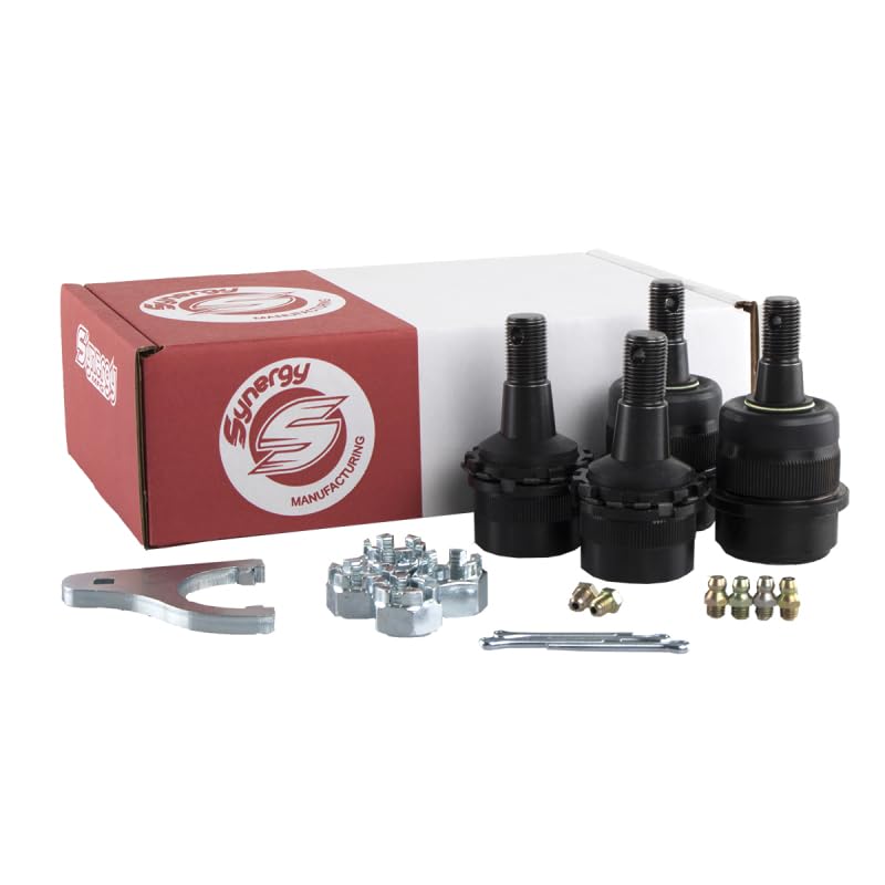 Jeep JK/WJ HD Knurled Adjustable Ball Joint Kit - Synergy Manufacturing (4127KN)