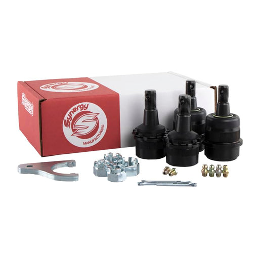 Jeep JK/WJ HD Knurled Adjustable Ball Joint Kit - Synergy Manufacturing (4127KN)