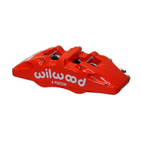 DP6A Caliper-Forged, 5.25" mt.-Red-R/H