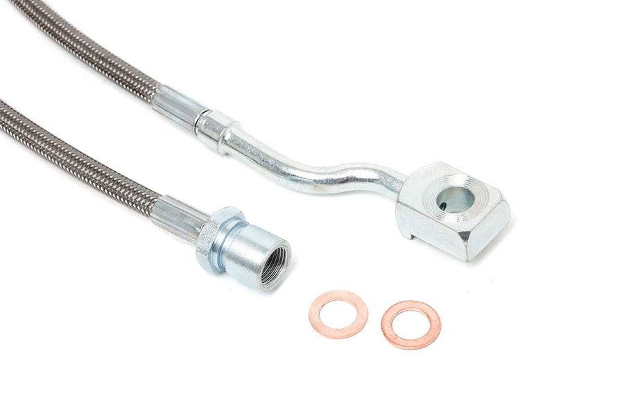 Rough Country Front Brake Lines GM for 2007-2019 1500/11-19 2500/3500HD - 89370