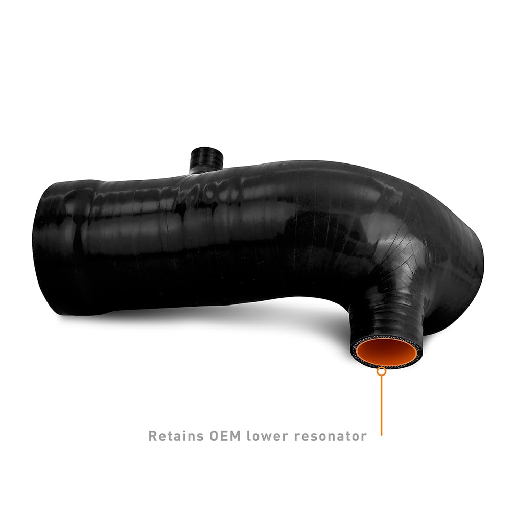 Mishimoto Induction Hose Silicone, Compatible with Subaru BRZ & Toyota GR86, 2022+, Black