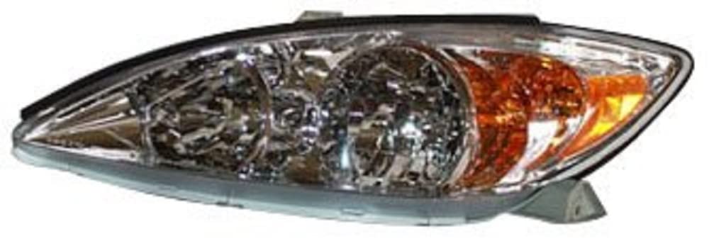 Left TYC Headlight Assembly Compatible with 2002-2004 Toyota Camry