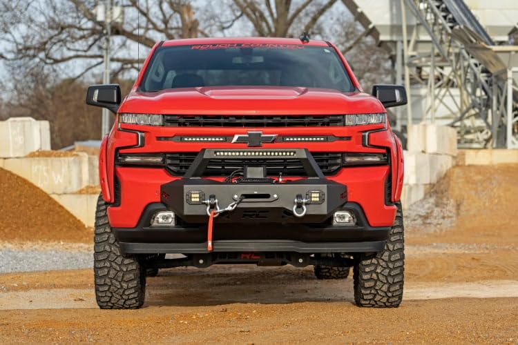 EXO Winch Mount System Rough Country for 2019-2022 Chevy Silverado 1500-10765