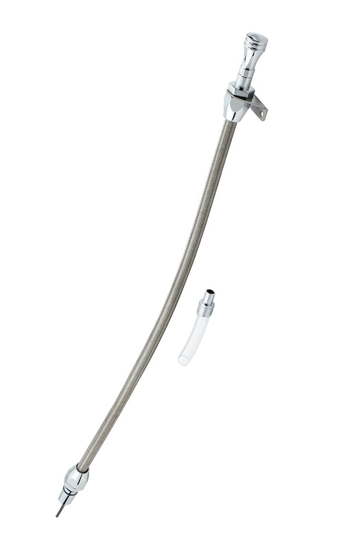 Automatic Transmission Dipstick & Tube Mr. Gasket 9703G - Braided Stainless Steel