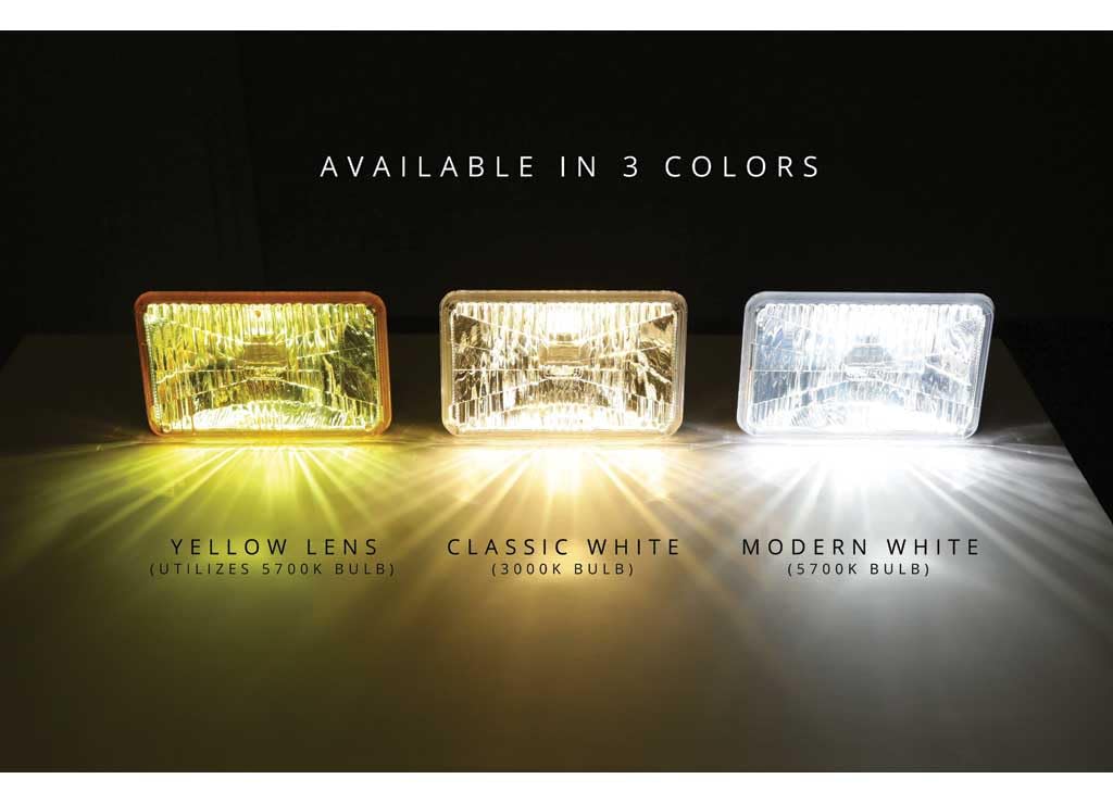 Holley LED Forward Facing Light - Retrobright LFRB185 - Housing Only - Clear Lens - Sold Individually