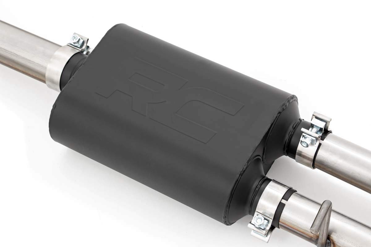 Dual Cat-Back Rough Country Exhaust for 19-24 Chevy/GMC 1500 | 6.2L - 96014