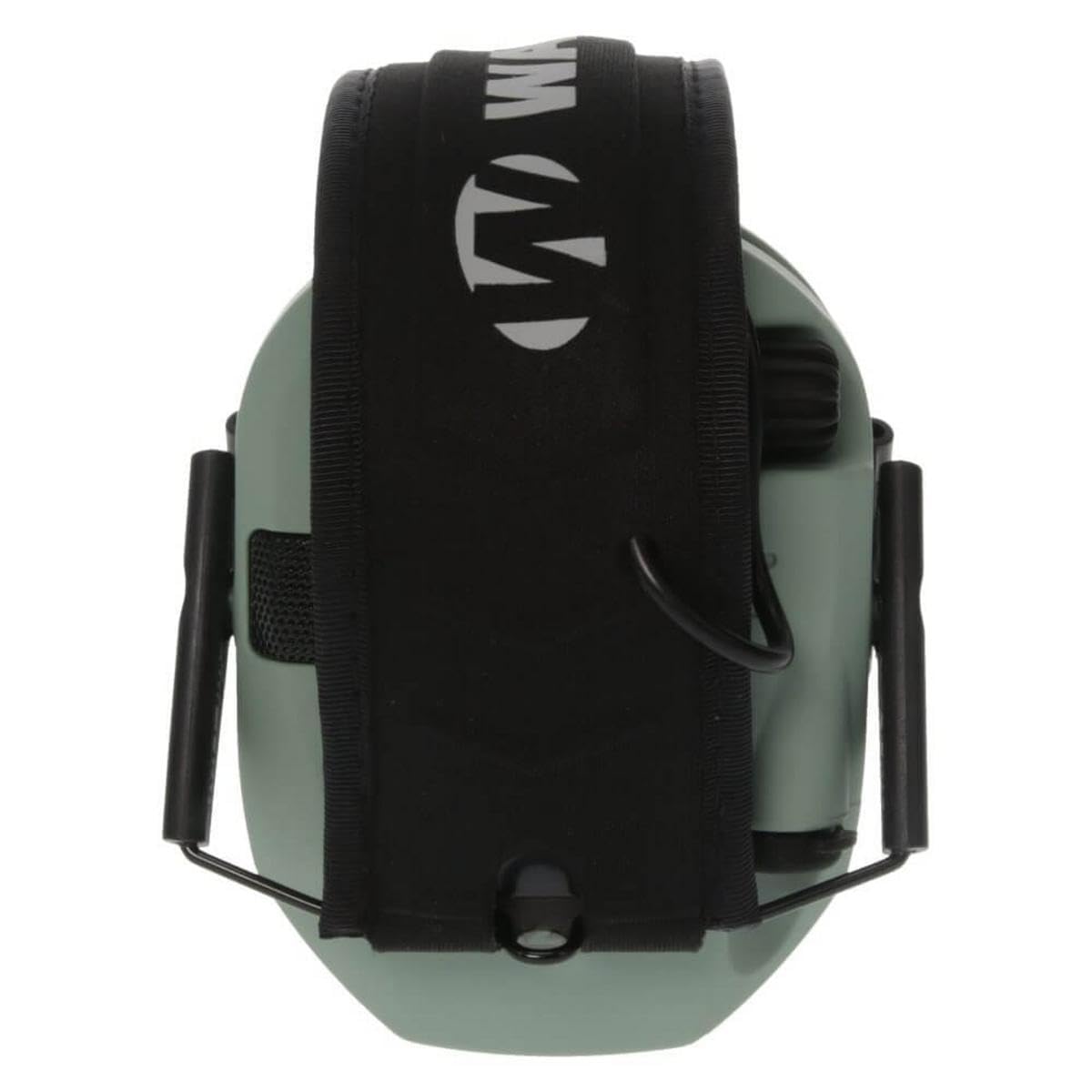 Walker's Ultra Low Profile Razor Slim Compact Design Adjustable Range Shooting Hunting Hearing Protection Electronic Earmuffs, Sage