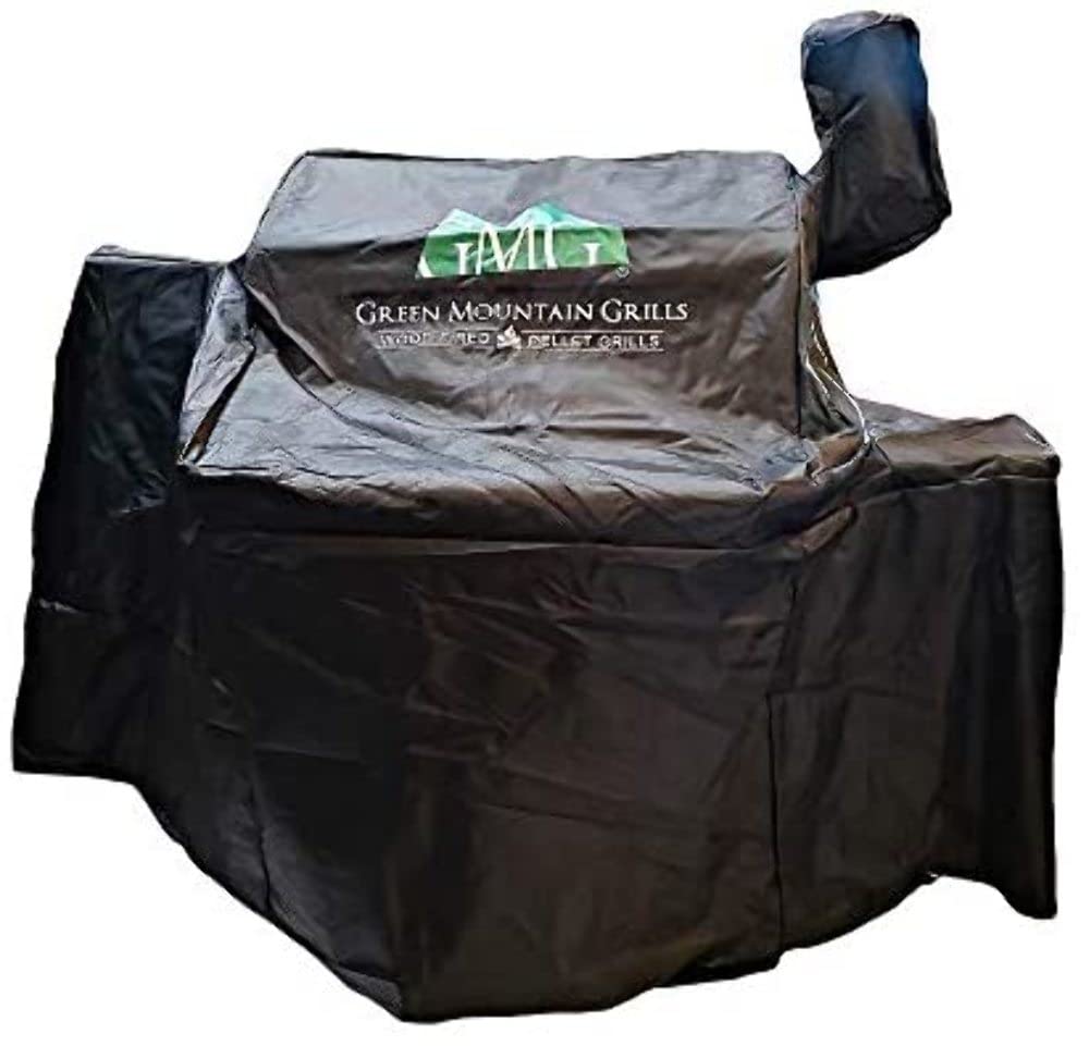 RUNADI Grill Covers Outdoor, Daniel Boone Prime WiFi Smart All Weather Cover, Black