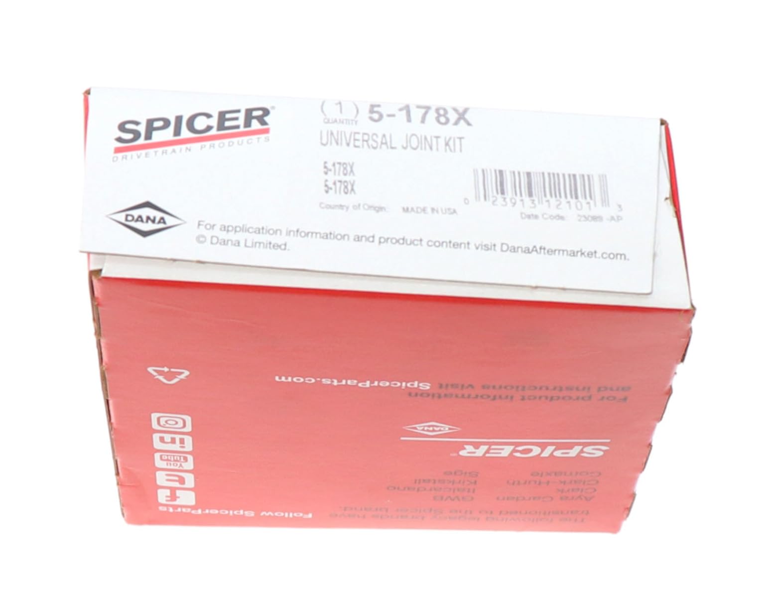 5-178X Spicer U-Joint Kit 1350 Series (OSR)