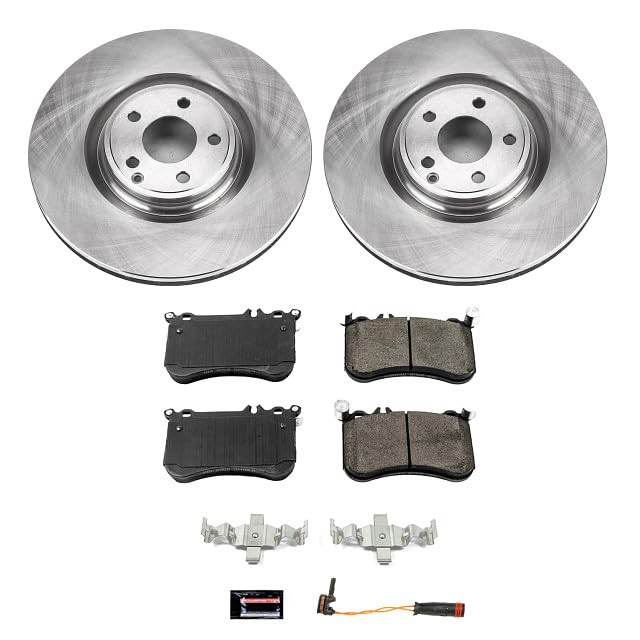 Power Stop KOE6886 Front Replacement Brake Kit-OE Brake Rotors & Ceramic Brake Pads For Mercedes-Benz CLS550 2012-2018 [Model Specific]