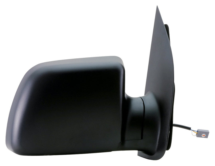 Fit System Mirror Passenger Side for Ford Econoline Van, Black, Foldaway, Power