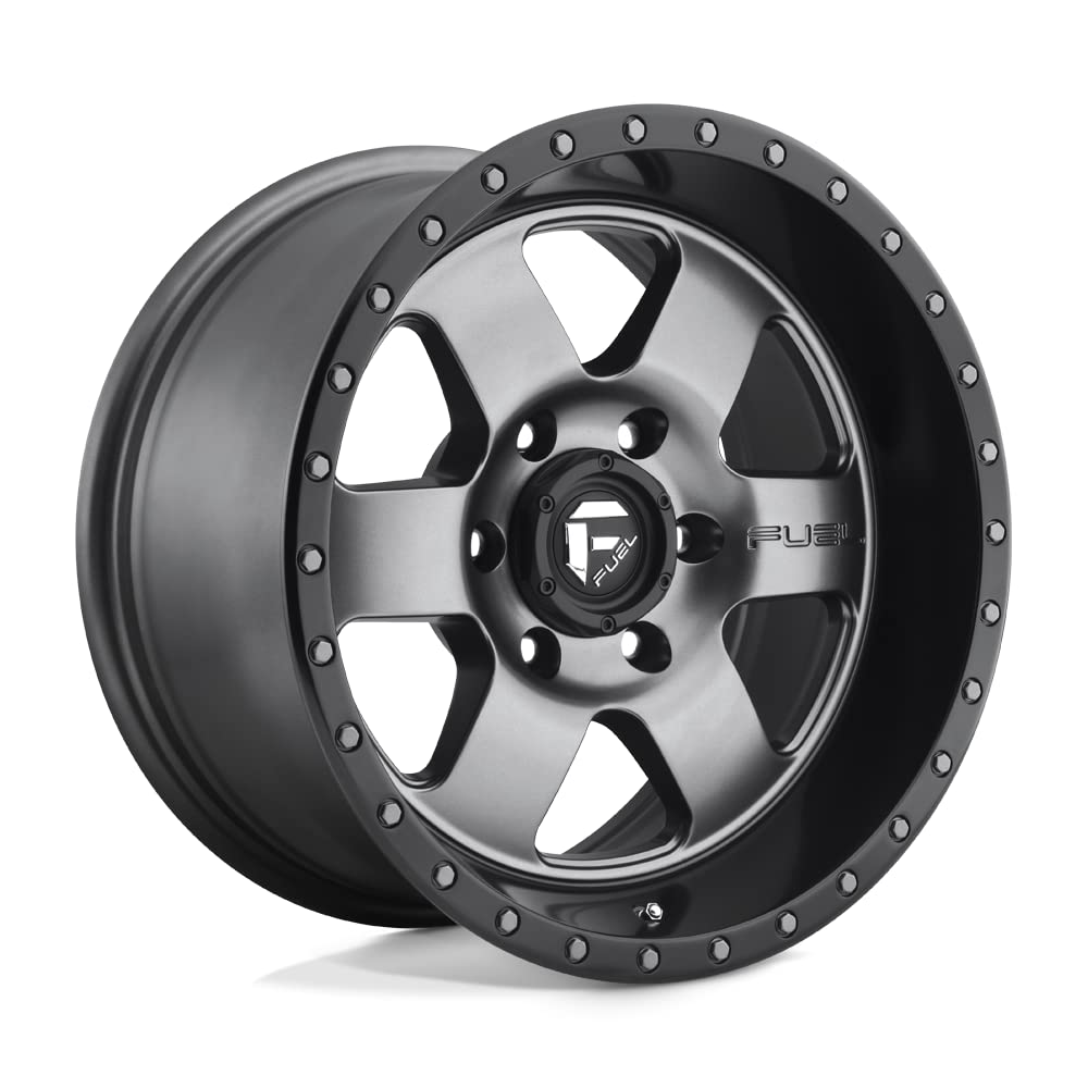 1PC Fuel D619 18X9 8X6.5 MT-GNMTL-BBR 01MM