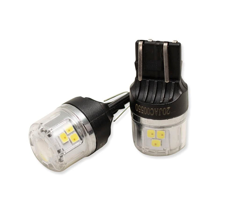 Race Sport Lighting NEW Tail Light Bulb Fit - PNP Series 3157 LED Replacement Bulbs - AMBER LED RS31573030A