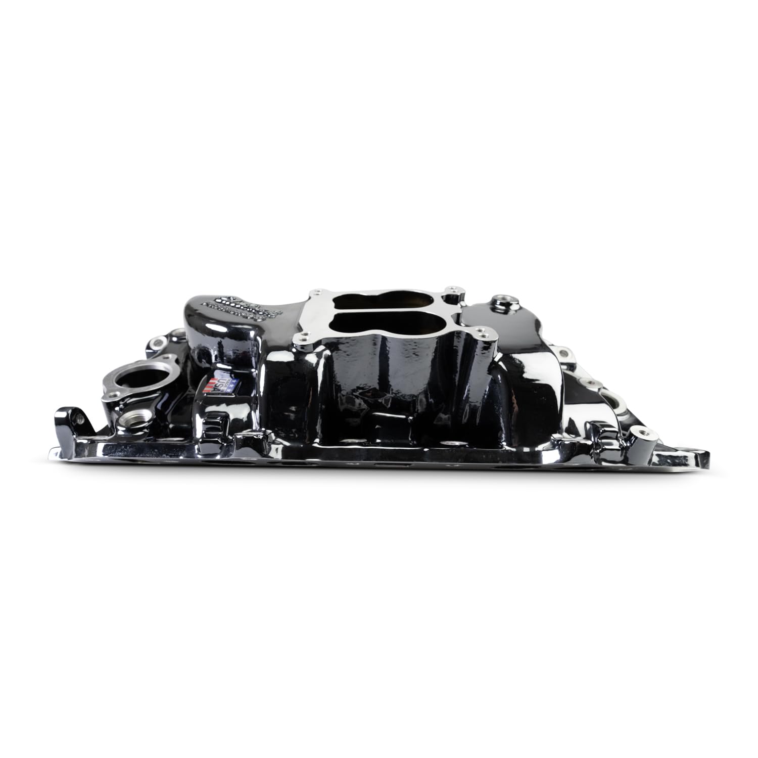 Edelbrock - BB CHEVY 396-454 OVAL PORT, INTAKE MANIFOLD, PERFORMER, BLACK PLASMA COATED (2161-BP)