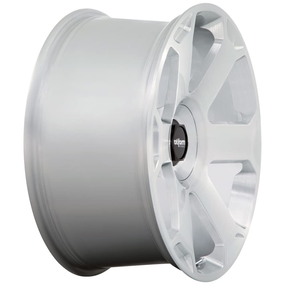 R906 Rotiform 22X10.5 5X112 SLVBRSH 10MM - R906220543+10