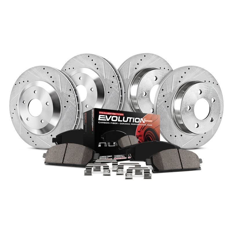 Power Stop Z23 Evolution Sport Performance K5798 1-Click Brake Kit