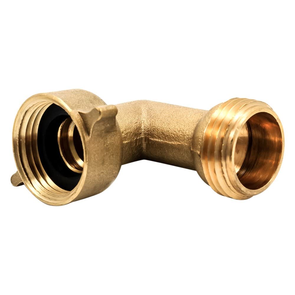 90 Degree Hose Elbow with Gripper, LLC (BAGGED)