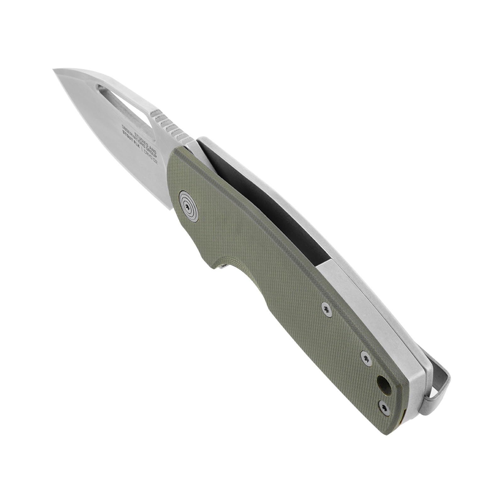 SOG adult unisex Flk Frame Lock SOG X MIKKEL COLLABORATION STOUT GREEN SILVER, Multi