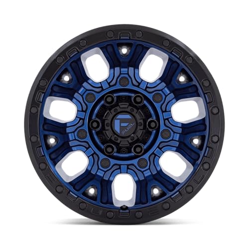 D827 TRACTION FUEL OFF-ROAD 17X9, 5X5.0, 5.04, 1mm DARK BLUE WITH BLACK RING - D82717907550