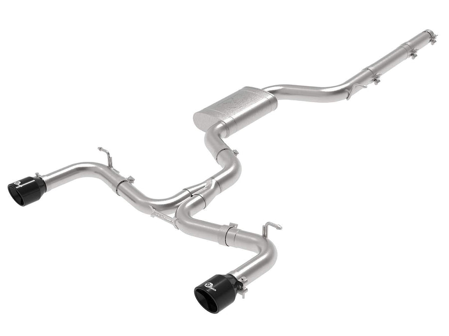 aFe Power CatBack Performance Exhaust System, Black Tip