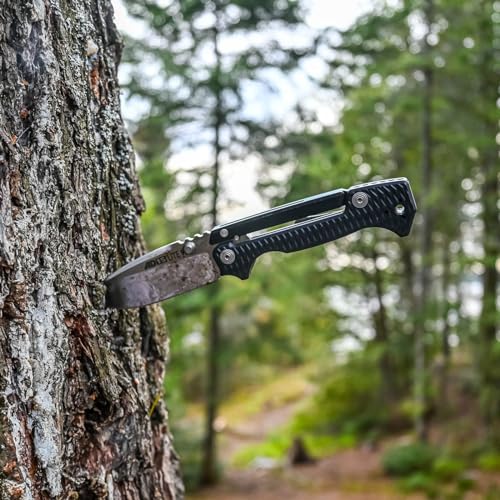 COLD STEEL AD-15 Lite 3.5" Ultra-Sharp AUS10A Steel Blade 5" Griv-Ex Handle Tactical Folding Knife - Scorpion Lock, Pocket/Belt Clip