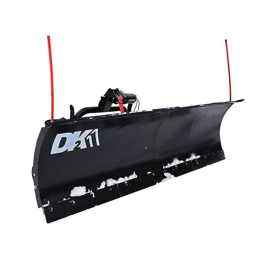 DK2 AVAL8219 Heavy Duty Universal Snow Plow Kit SUV/Truck 82 x 19 x 2 Inch Receiver Mount, Black