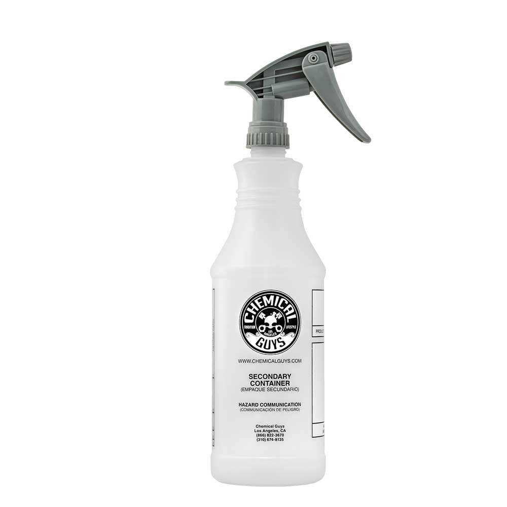 Chemical Guys Heavy Duty Chemical Resistant ACC_130 Bottle and Sprayer, 32 Ounce