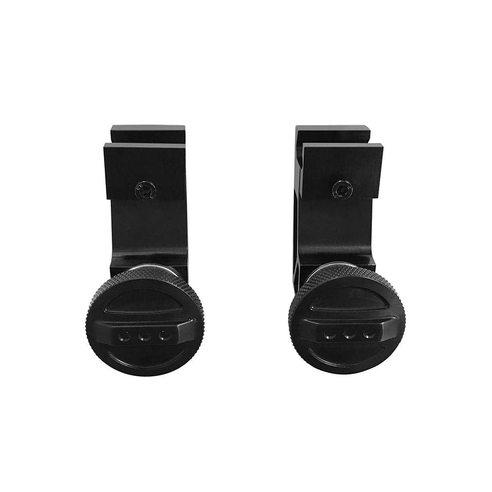 D-JP-190056-JK | DV8 Offroad | Black Finish | Aluminum Construction | Complete Kit | PIC Rail System Accessory | Jack Mount