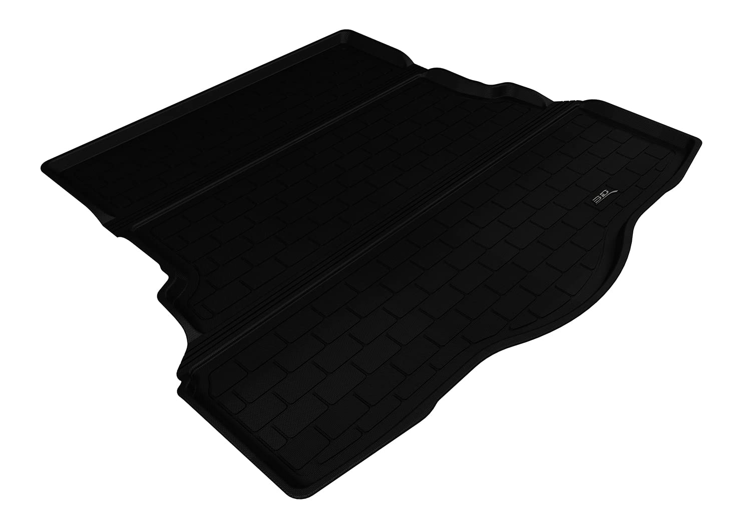 3D MAXpider Cargo M1FR0601309 Custom Fit All-Weather Floor Mat for Select Ford Fusion Models - Kagu Rubber (Black)