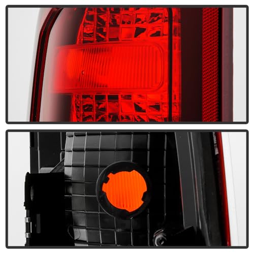 Dodge Ram 1500 Big Horn/Tradesman Spyder Halogen Black Bezel Red Len Tail Light - OE Left (CH2800221)