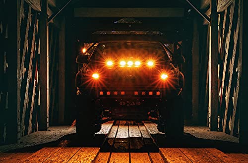 Aeroskin Auto Ventshade Hood Lightshield/Protector | Fits 2021-2025 Ford Bronco (2 & 4 Dr. Excludes Raptor) | Low Profile Deflector/Bug Shield - 1 pc., Textured Black | 753183