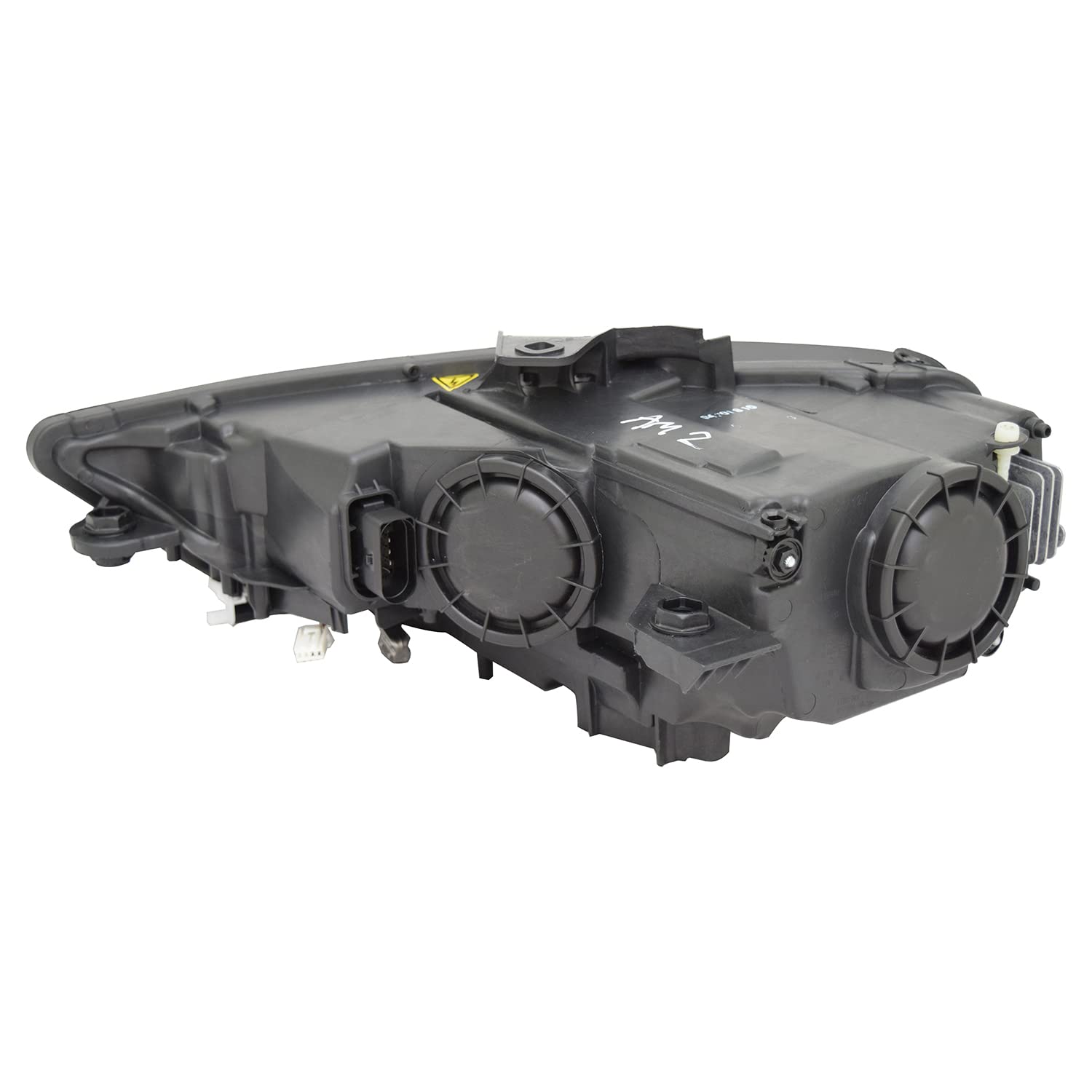 Right TYC Headlight Assembly Compatible with 2015-2016 Audi A3