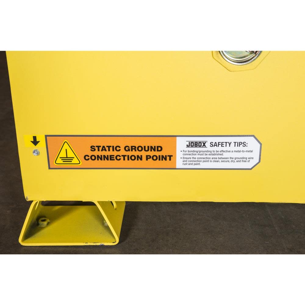SAFETY CAB JOBOX, 1-758640 60 GAL YELLOW