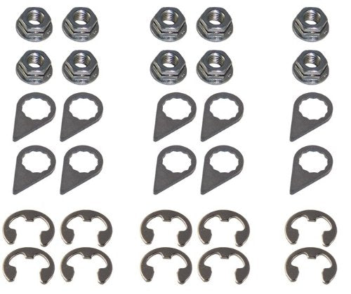 10mm-1.5" Header Nut Kit Stage 8 (4930) for 4-Cylinder Engine