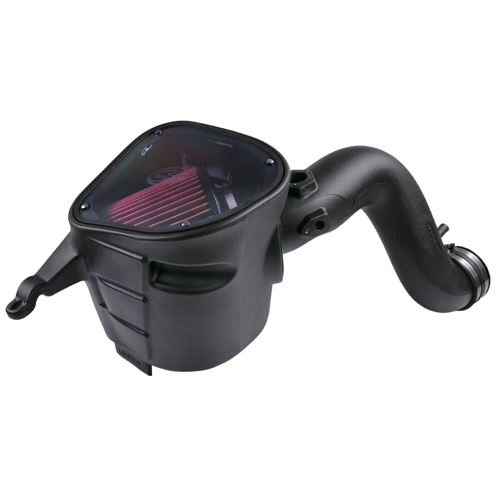 Cold Air Intake S&B Filters 75-5093 For 2007-2009 Dodge Ram Cummins 6.7L (Oiled Cleanable, 8-ply Cotton Filter)