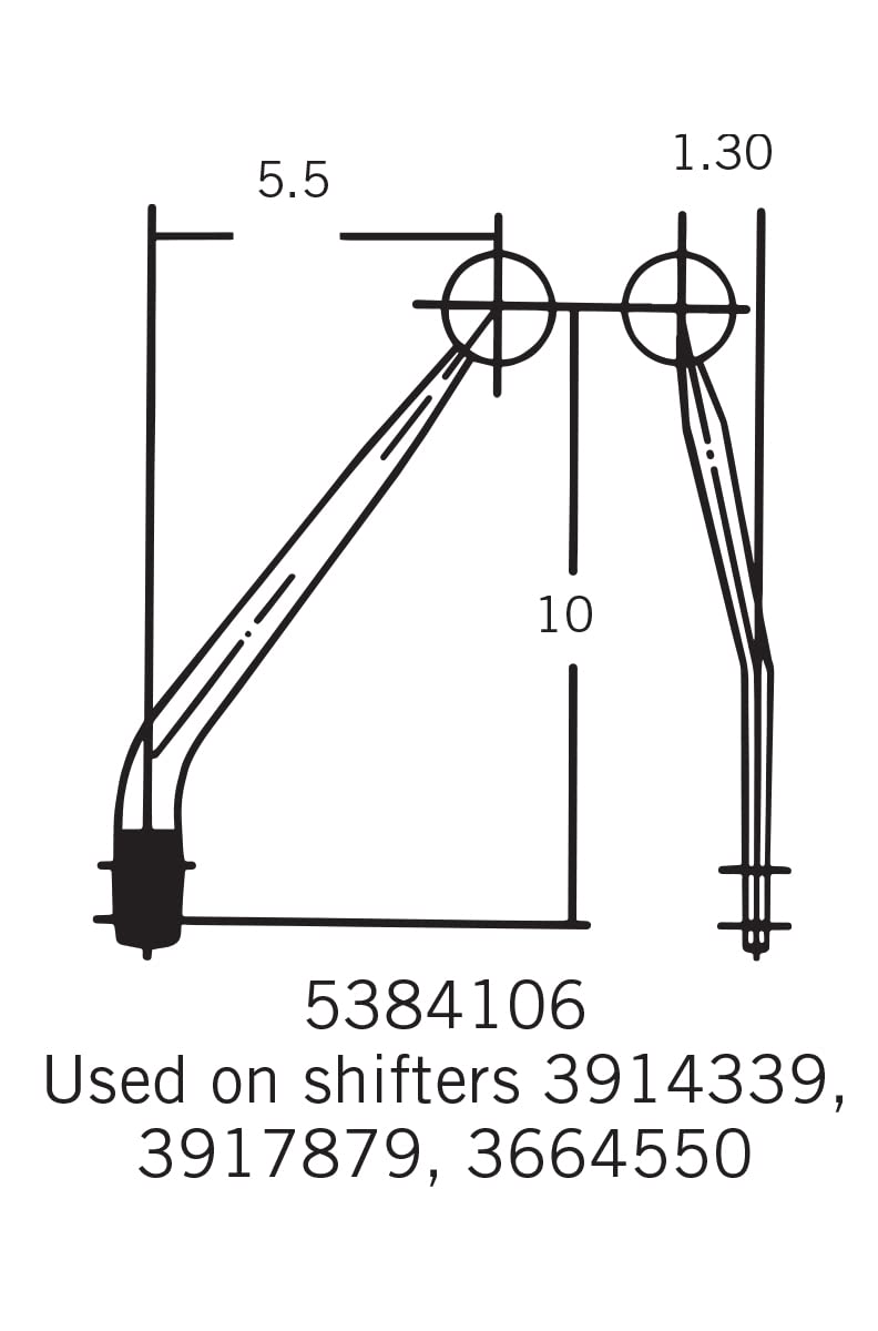 Hurst Manual Gear Shift Lever Kit 3914339