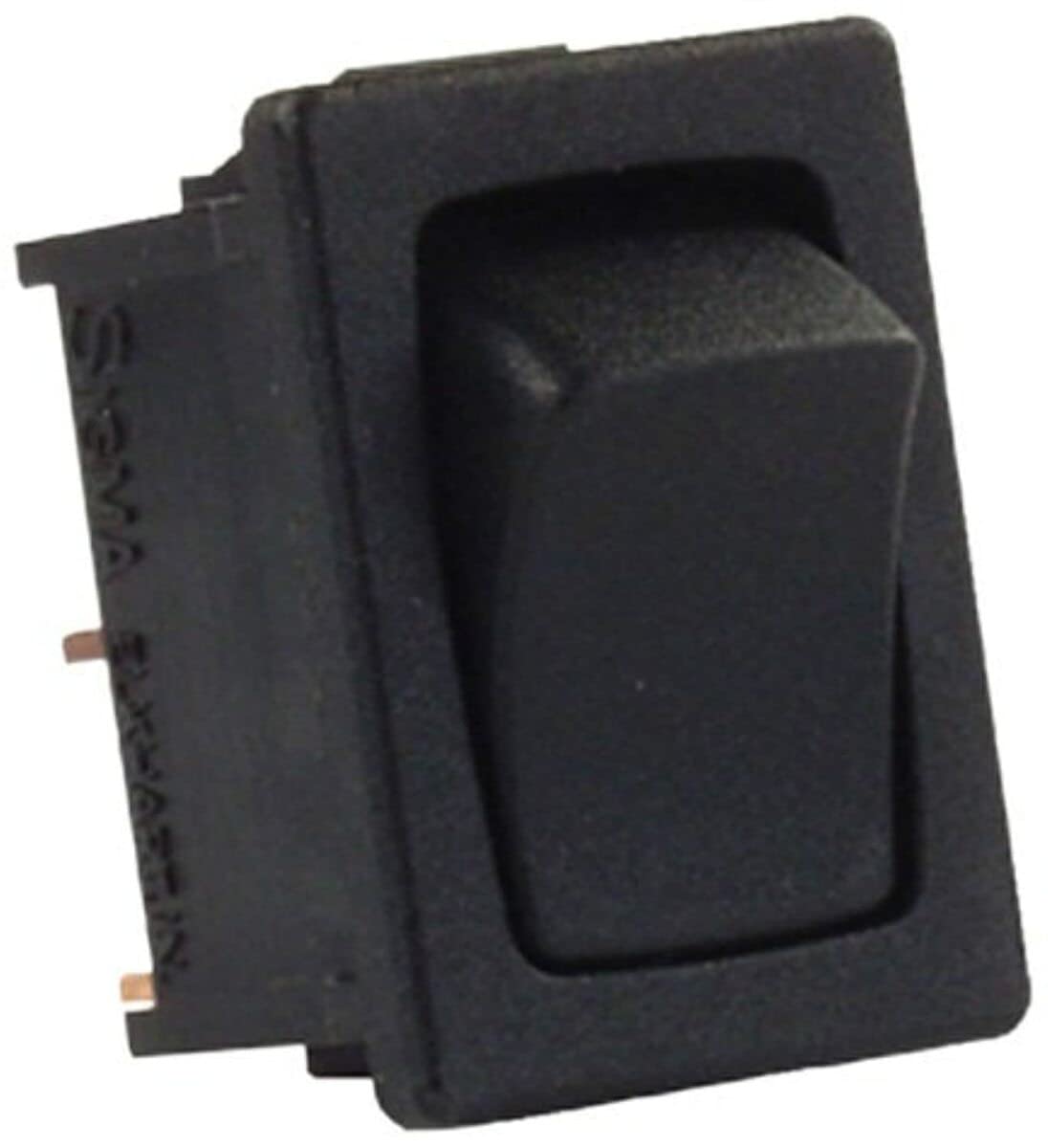 12V JR Products Mini Momentary On/Off Switch 12811-5 Black