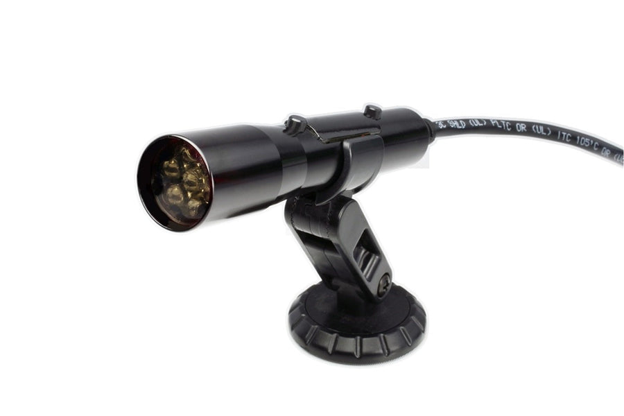 Holley 840009 Sniper Standalone Shift Light Black with Blue LED Direct Wire Hookup